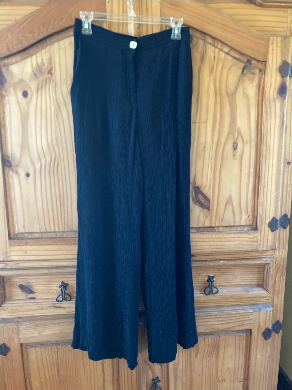 Women Jason Wu black flowy leg dress pants size S